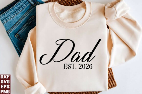 Dad Est 2026 Vintage Shirt Design: A Versatile Creative Asset