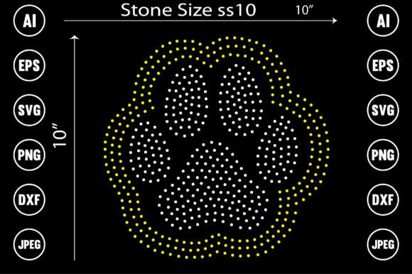 Dog Leg Rhinestone Design: A Sparkling Asset for Creative Projects