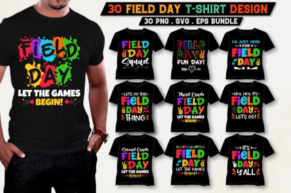 Field Day T-Shirt Design Bundle: Elevate Your Creative Projects
