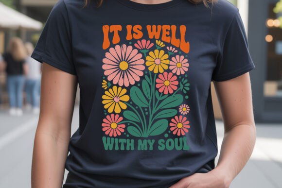 It is Well with My Soul PNG Design: Faith-Based Visual Assets