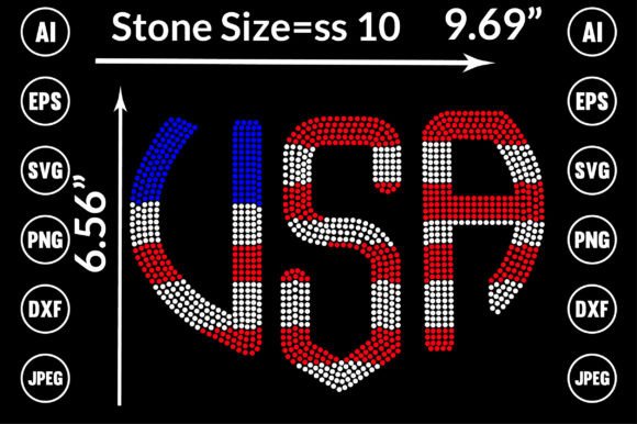 USA Rhinestone Templates: Elevate Your Design Workflow